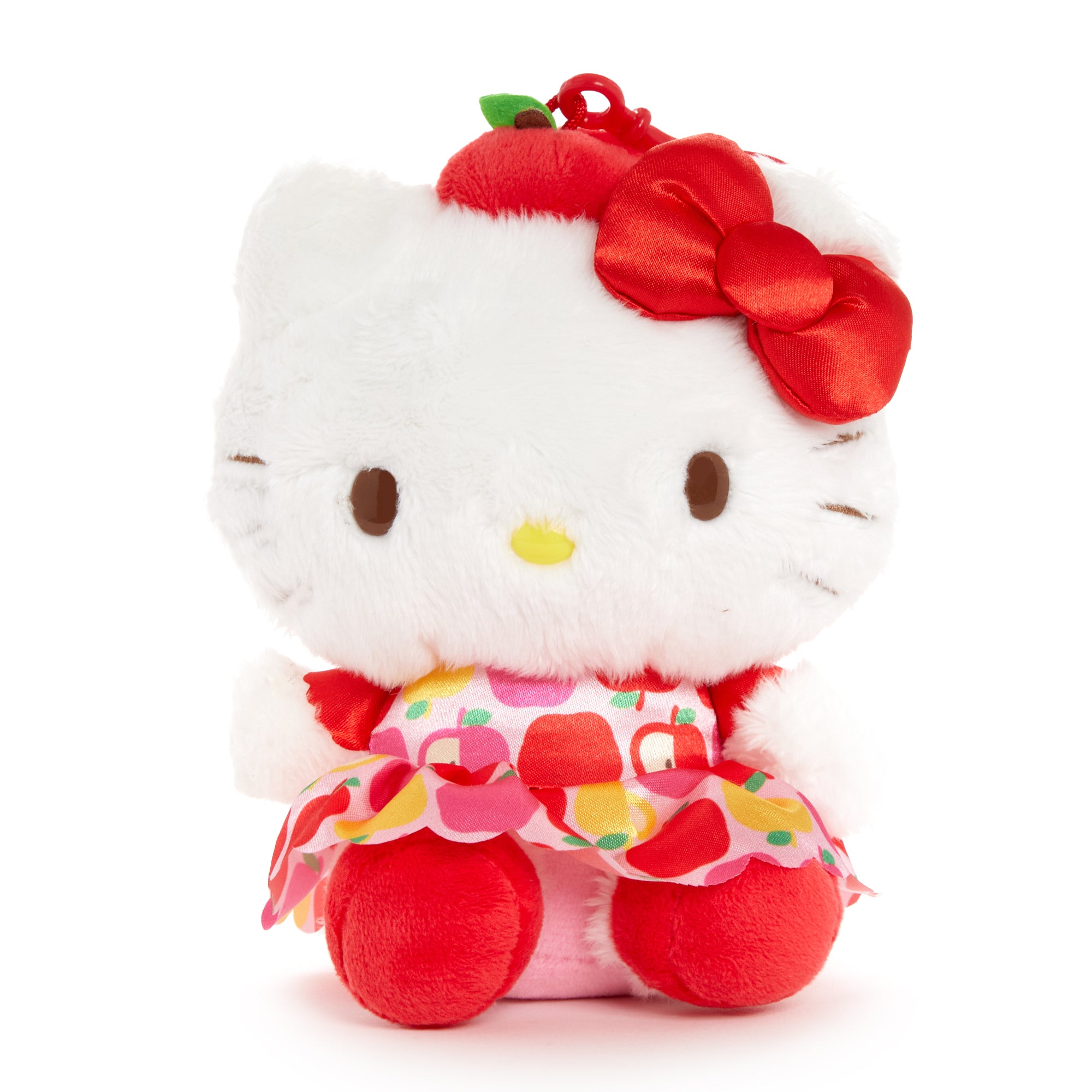 Hello Kitty Plush Mascot Clip (5 Apples Tall Series)