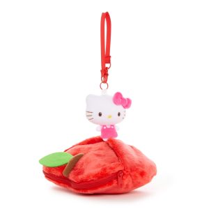Hello Kitty Mini Pouch with Reel (5 Apples Tall Series)