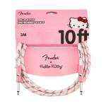 Hello Kitty x Fender White/Pink Woven Cable