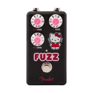 Hello Kitty x Fender Black Fuzz Pedal