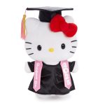 Hello Kitty 9" Cap and Gown Graduation Plush (Pink)