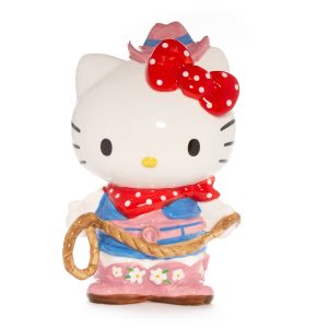 Hello Kitty Cowgirl Ceramic Bank
