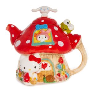 Hello Kitty and Friends Ceramic Mushroom Teapot