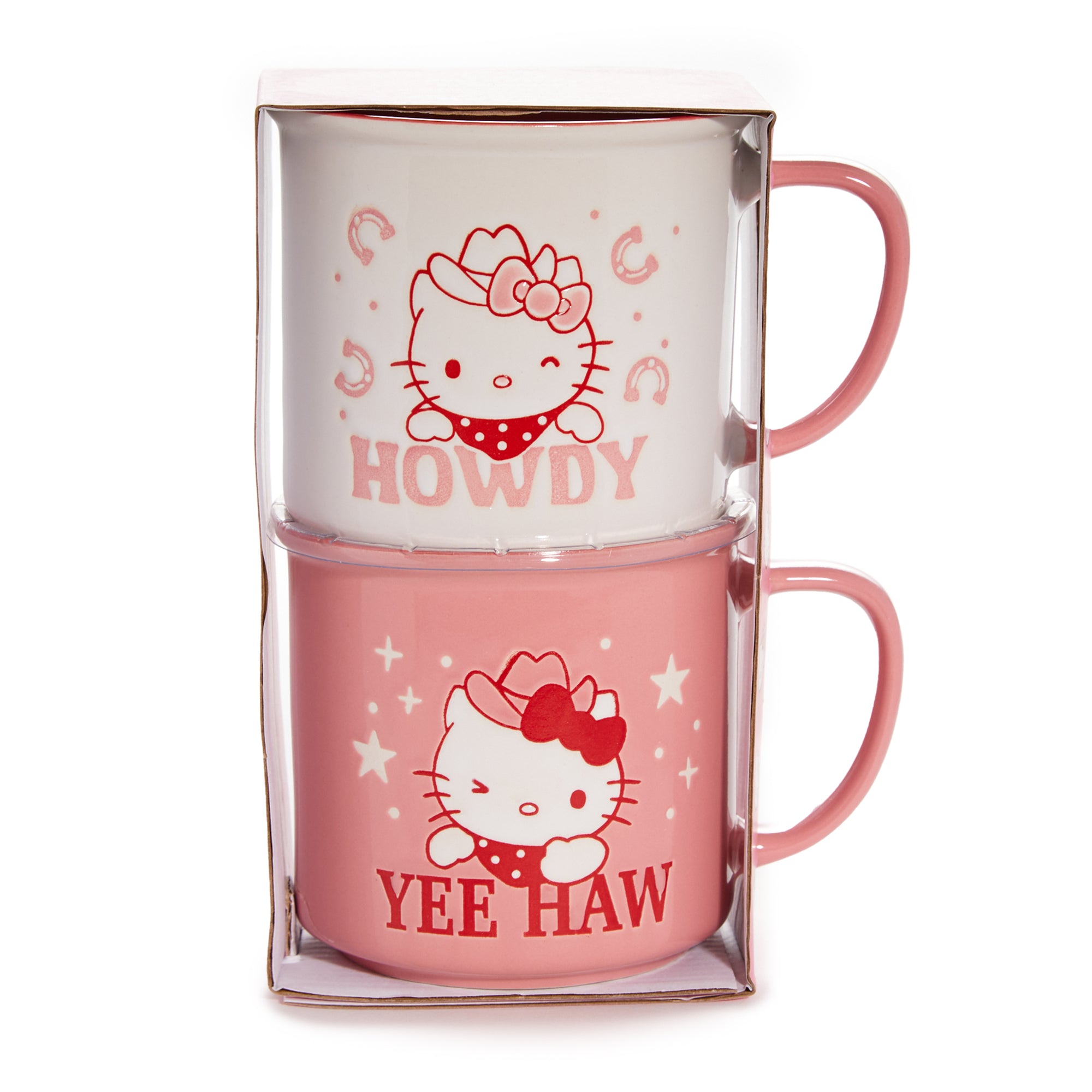 Hello Kitty Lone Star Ceramic Mug Gift Set (Set of 2) - 图片 2