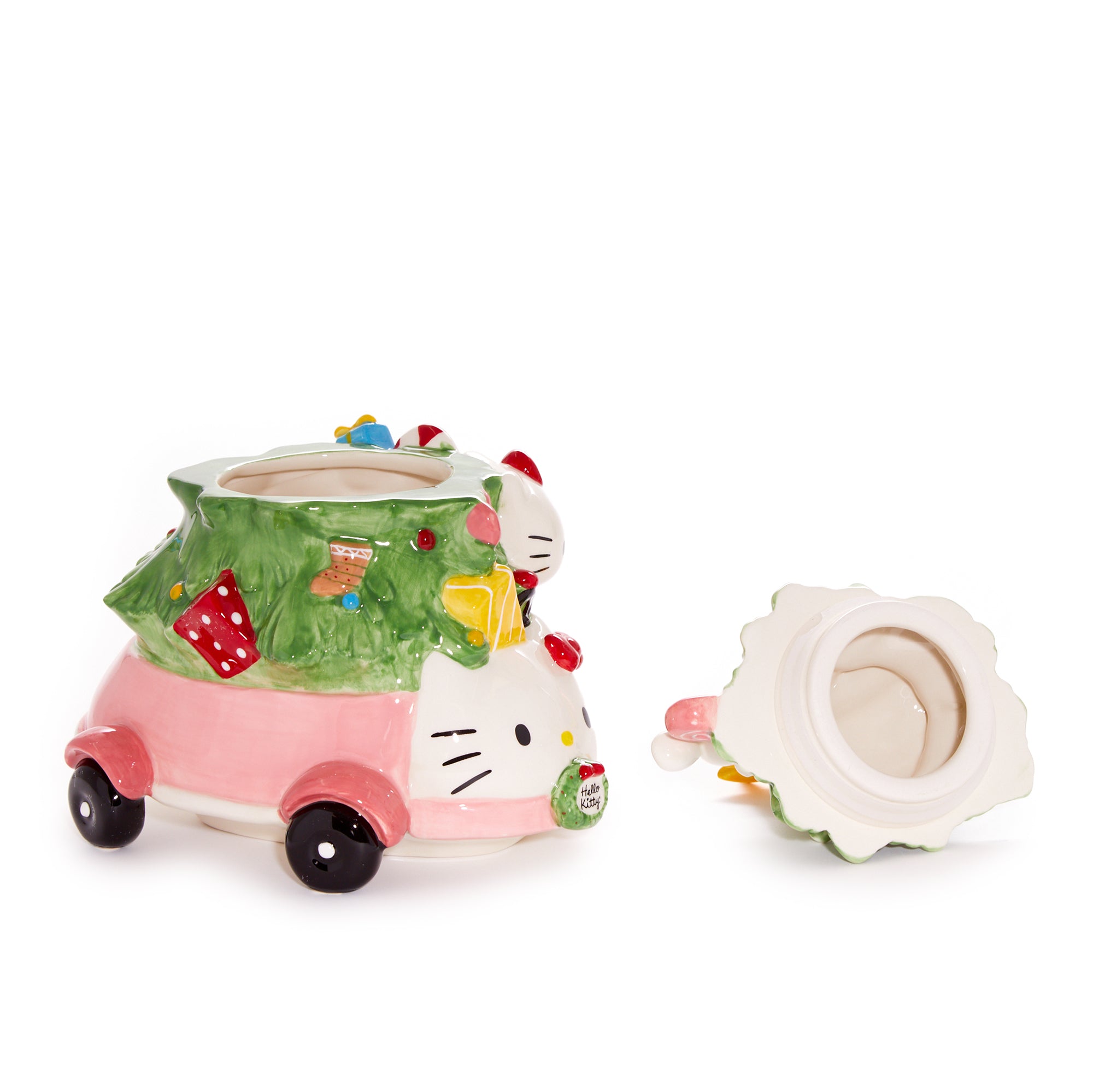 Hello Kitty and Friends Holiday Ceramic Joy Ride Cookie Jar - 图片 4
