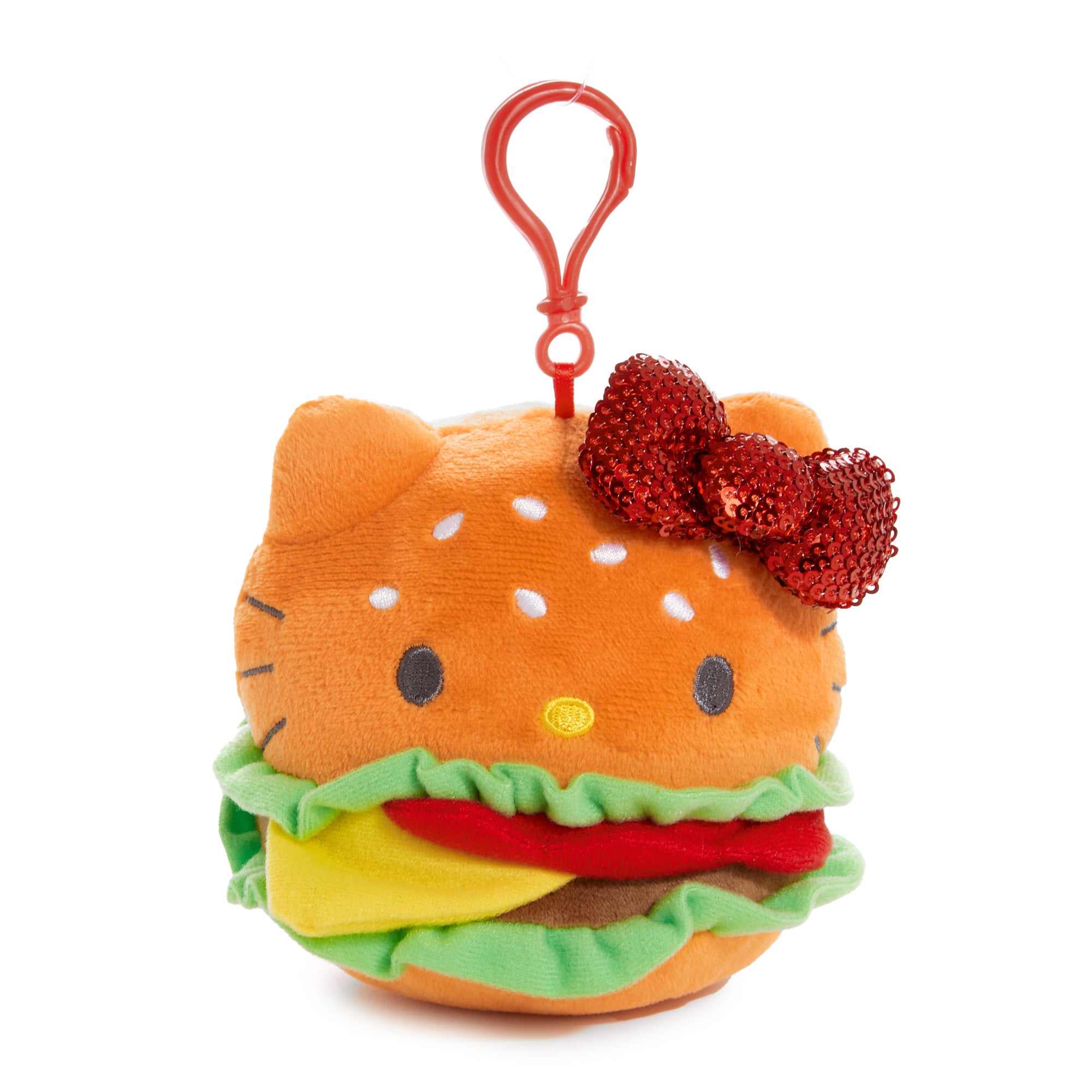 Hello Kitty Burger Mascot Clip (Classic Carhop Series)