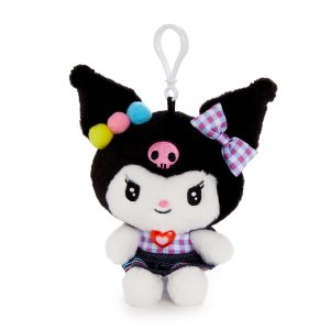 Kuromi Mascot Clip (Retro Denim Series)