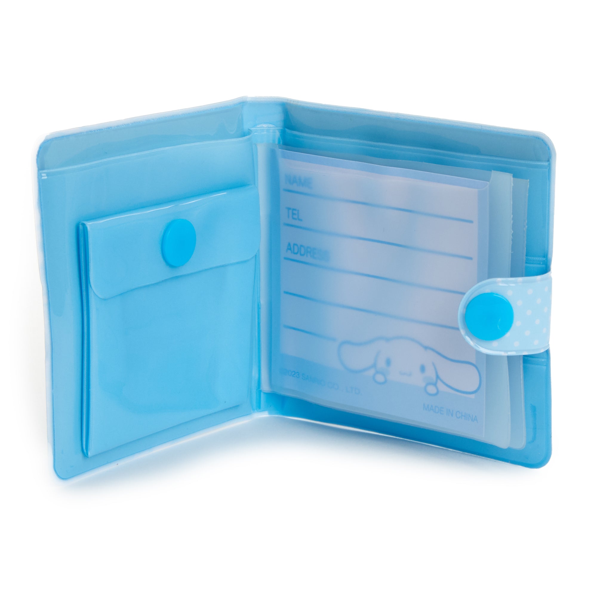 Cinnamoroll Vinyl Snap Wallet - 图片 2