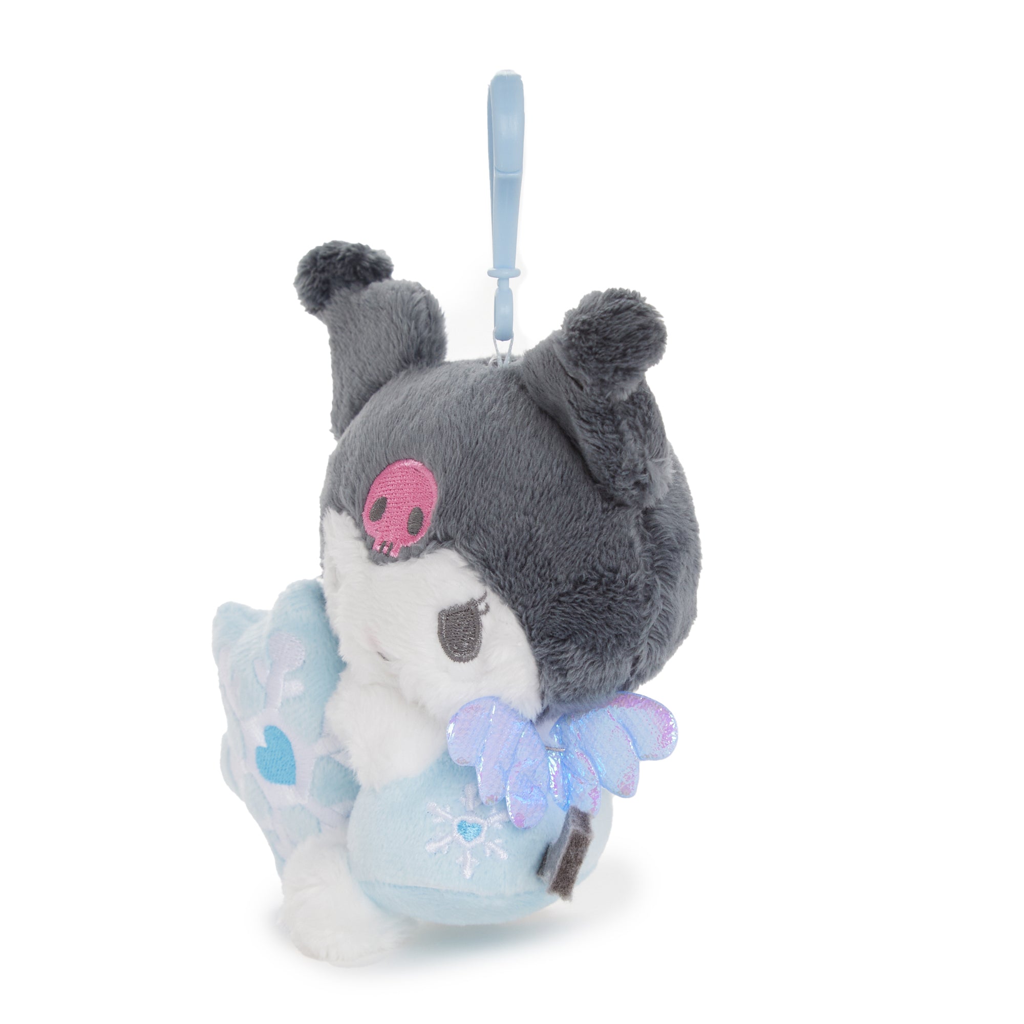 Kuromi Plush Mascot Clip (Snow Angel Series) - 图片 2