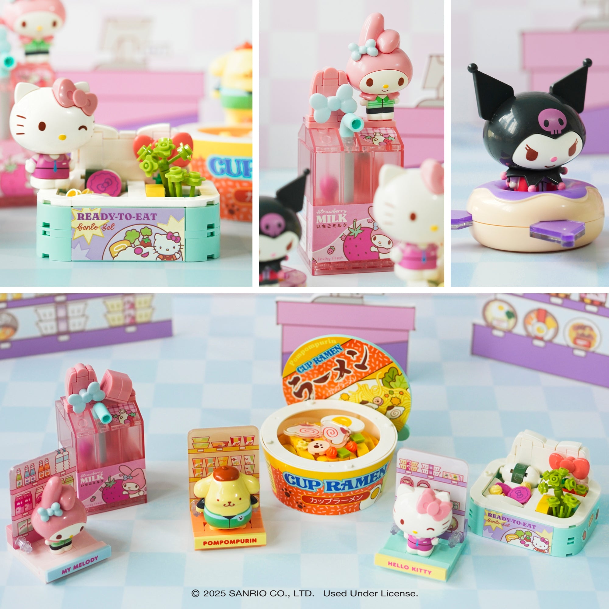Kuromi Konbini Building Blocks Set (Coffee & Donut Set) - 图片 6