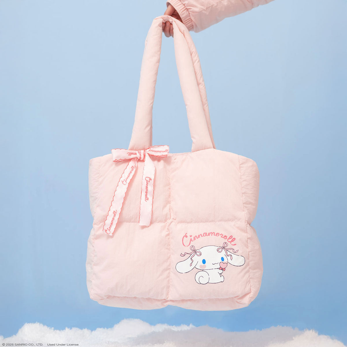 Cinnamoroll x JapanLA Bows Puffer Tote Bag - 图片 2
