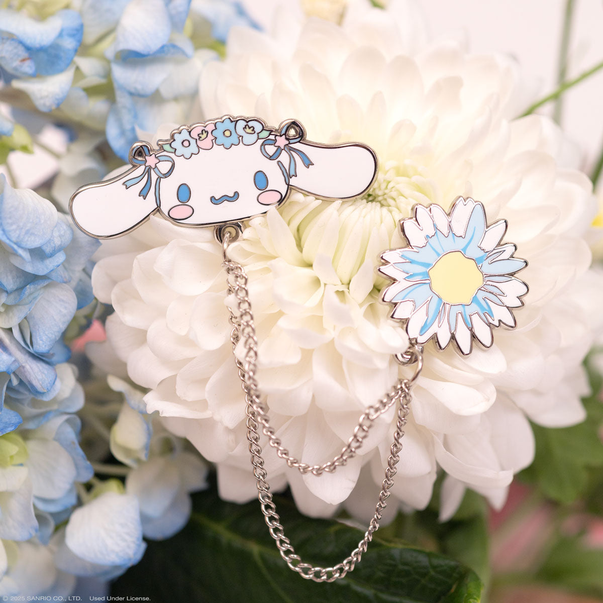 Cinnamoroll JapanLA Floral Lapel Pin - 图片 2