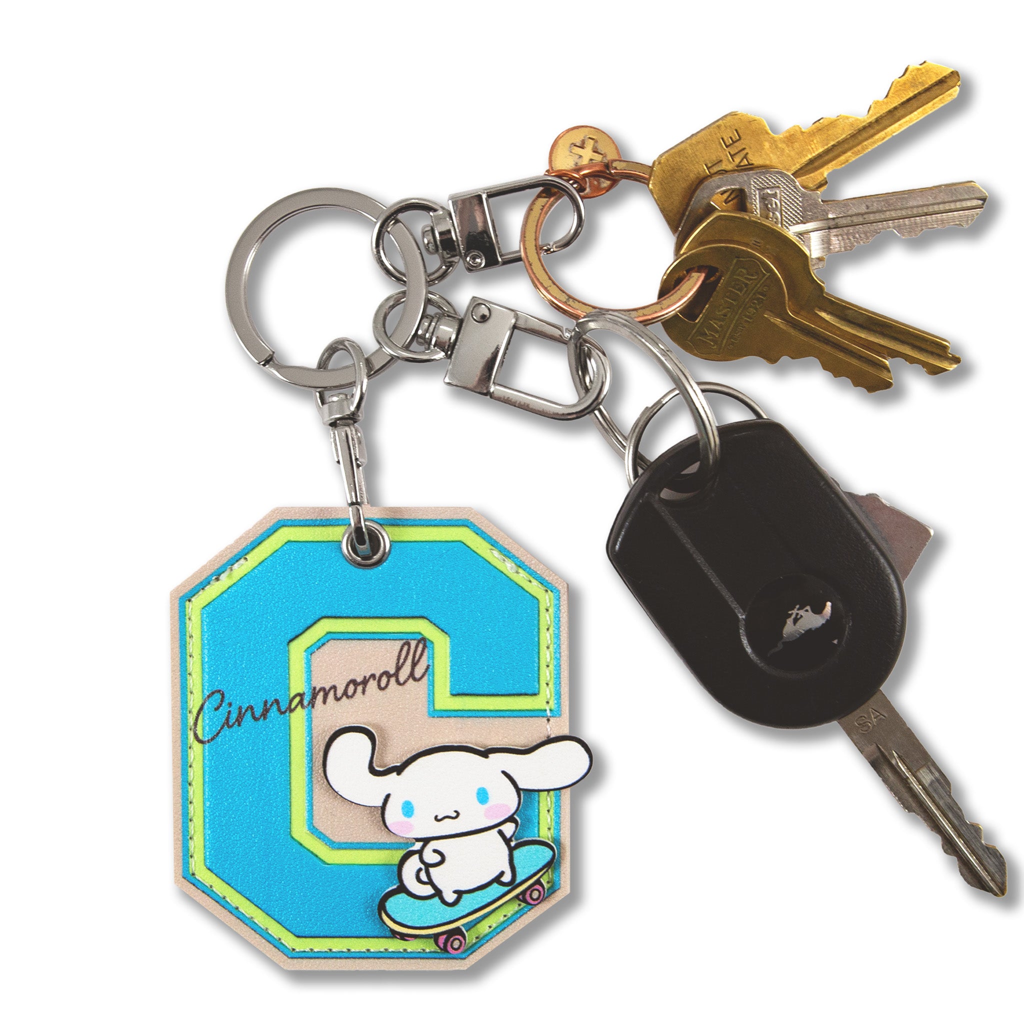 Cinnamoroll x Sonix College Letters AirTag Keychain - 图片 2