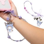 Kuromi Beaded Charm Mobile Phone Wrist Strap (Cosplay Friends)