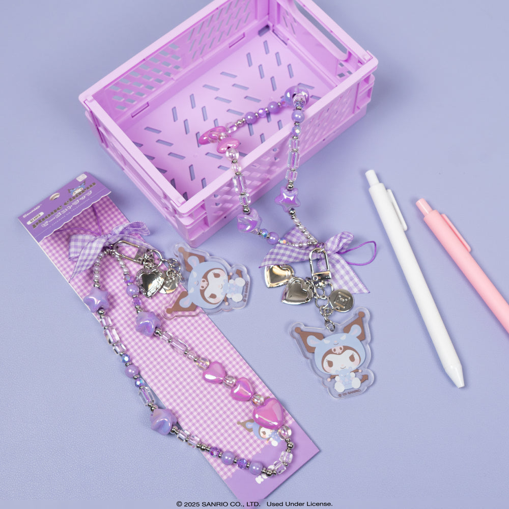 Kuromi Beaded Charm Mobile Phone Wrist Strap (Cosplay Friends) - 图片 3