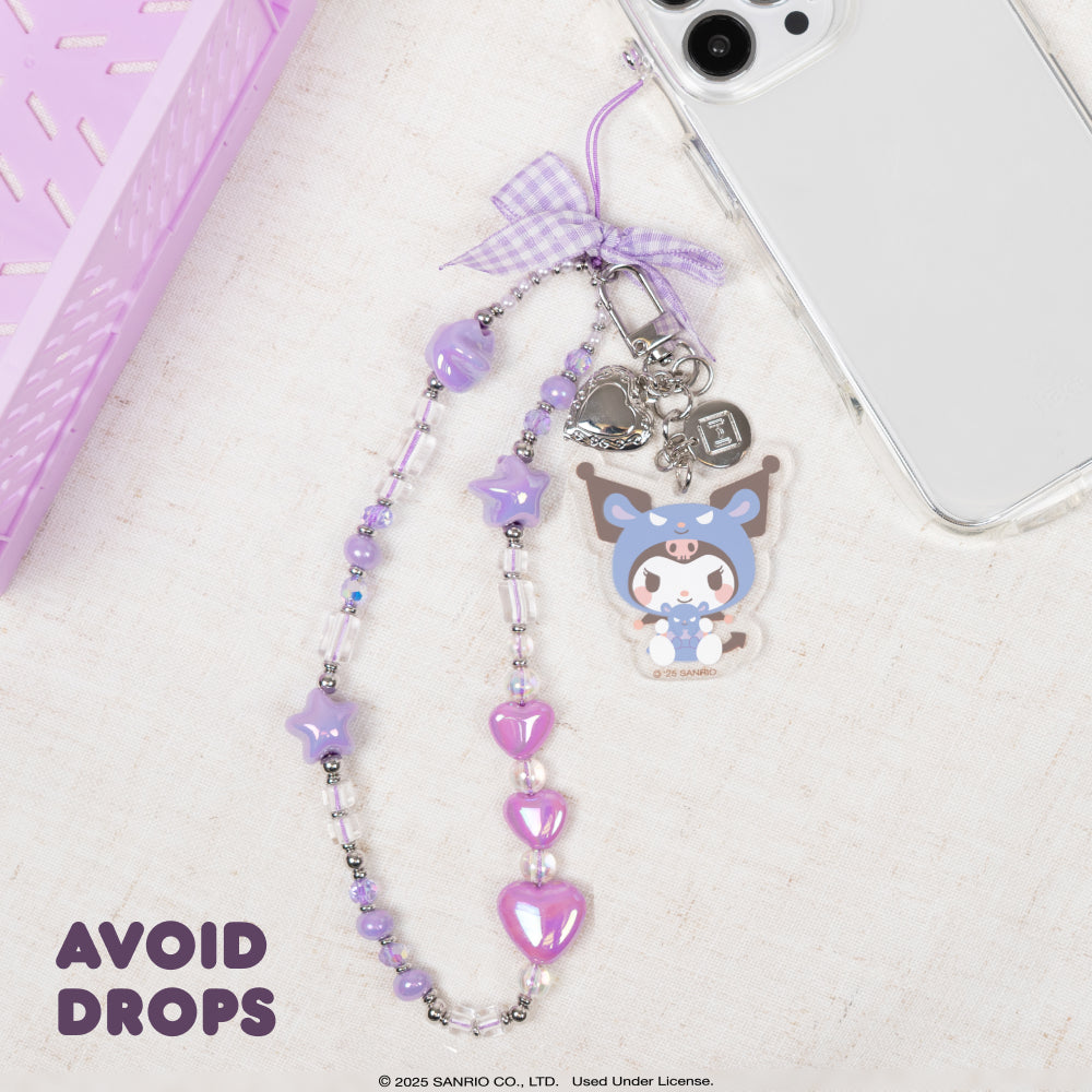 Kuromi Beaded Charm Mobile Phone Wrist Strap (Cosplay Friends) - 图片 4