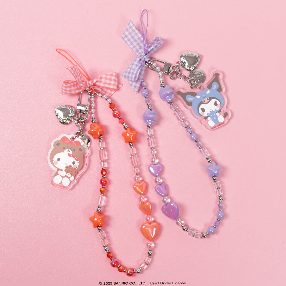 Kuromi Beaded Charm Mobile Phone Wrist Strap (Cosplay Friends) - 图片 5