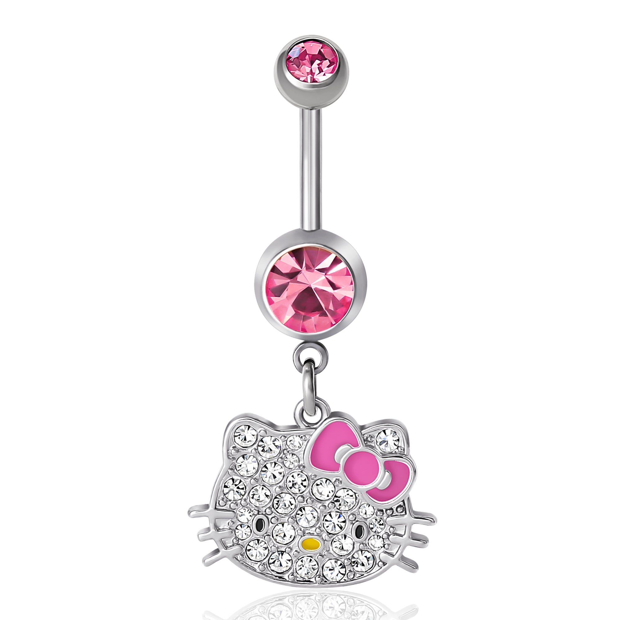 Hello Kitty Stainless Steel Belly Ring
