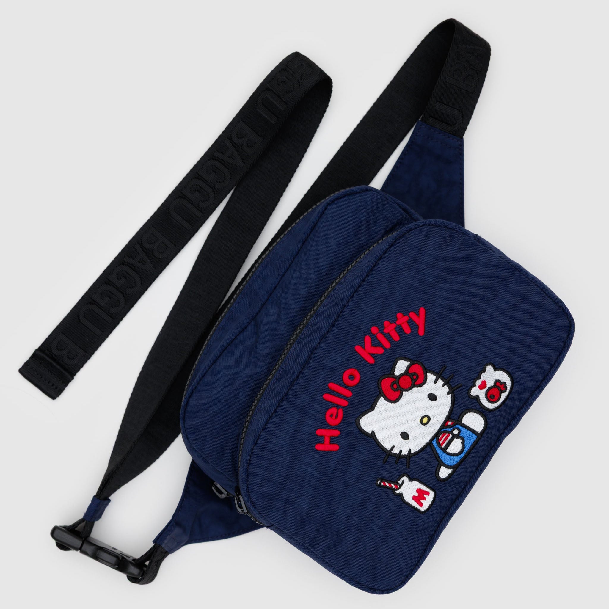 Hello Kitty x Baggu Embroidered Fanny Pack (Classic Milk Bottle)