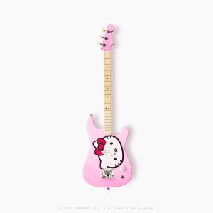 Fender x Loog Hello Kitty Kids Stratocaster Guitar (Pink)