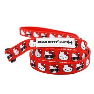 Hello Kitty x Sassy Woof Dog Leash (Classic Red)