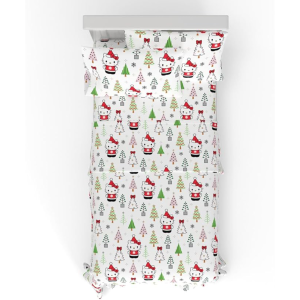 Hello Kitty Holiday Cotton Flannel Sheet Set