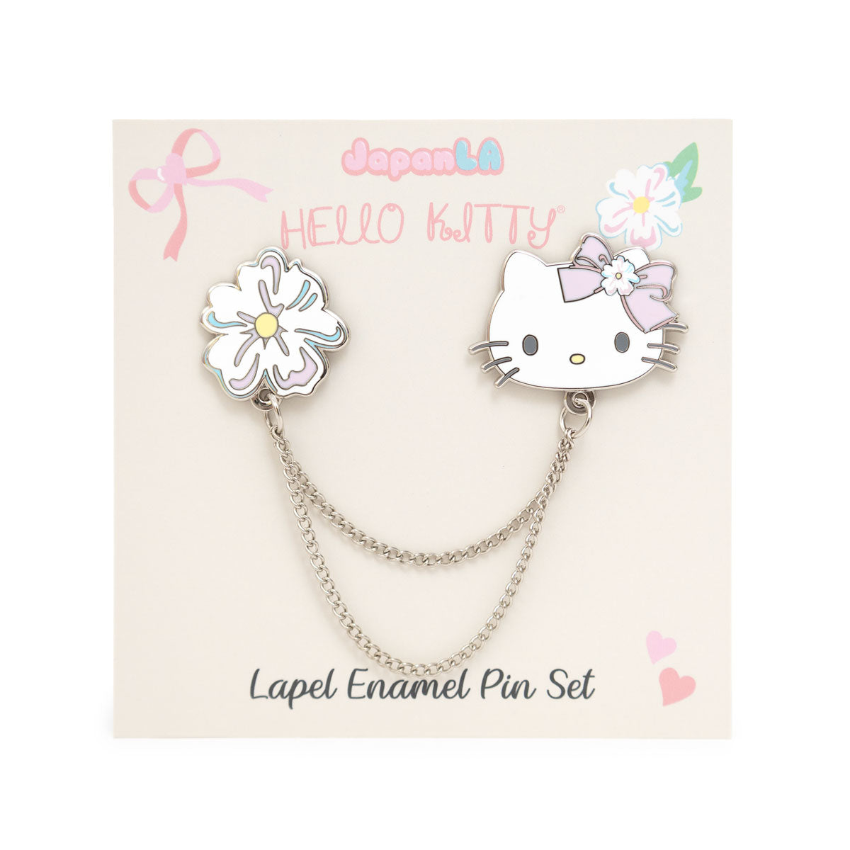 Hello Kitty JapanLA Floral Lapel Pin