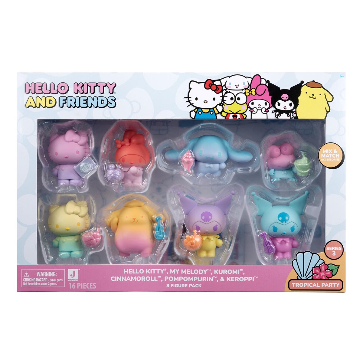 Hello Kitty and Friends Tropical Party Figure Set (Series 3) - 图片 2