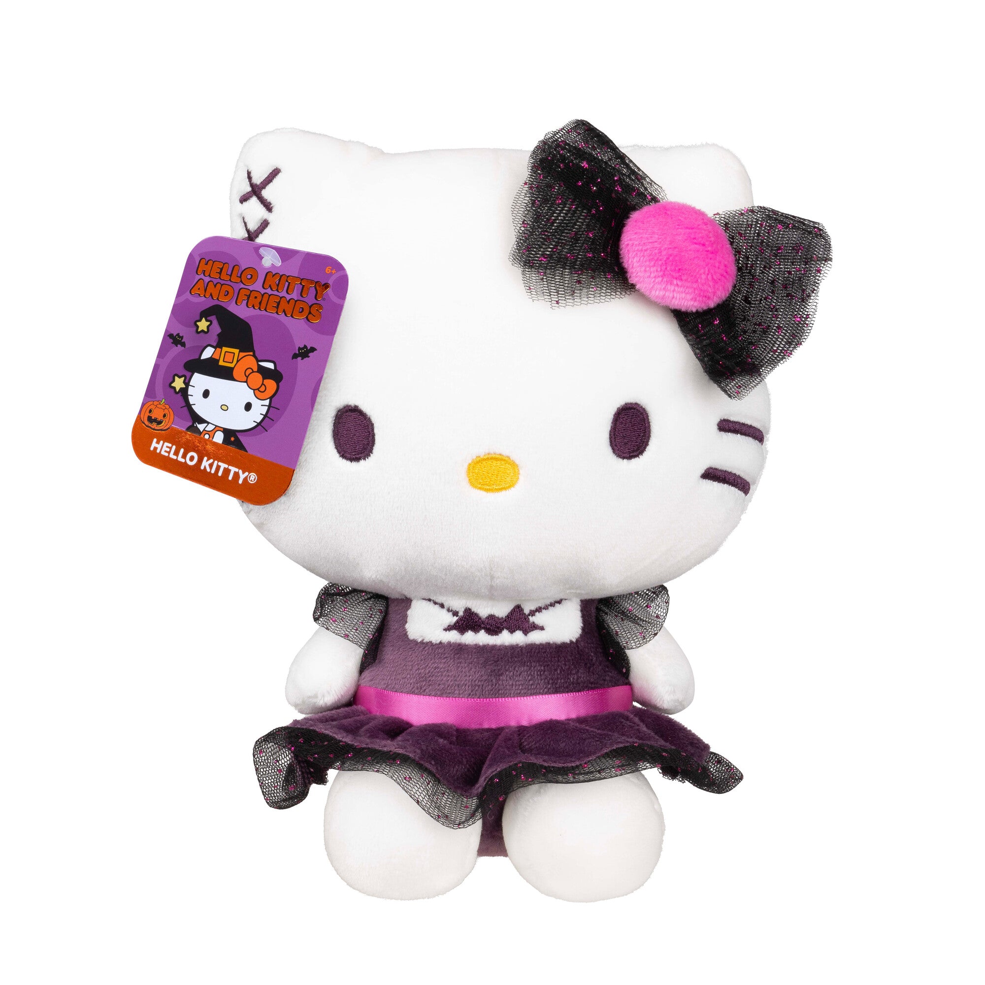 Hello Kitty 8" Halloween Plush (Black Dress) - 图片 3