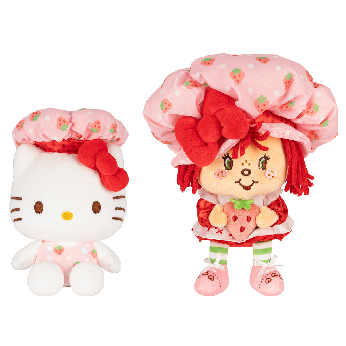 Hello Kitty x Strawberry Shortcake 8" Plush Set (Limited Edition)