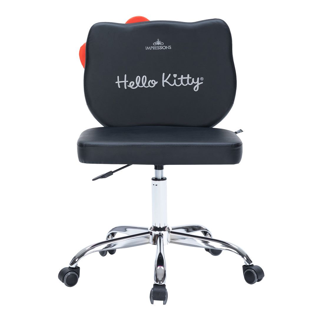 Hello Kitty x Impressions Vanity Faux Leather Swivel Vanity Chair - 图片 2