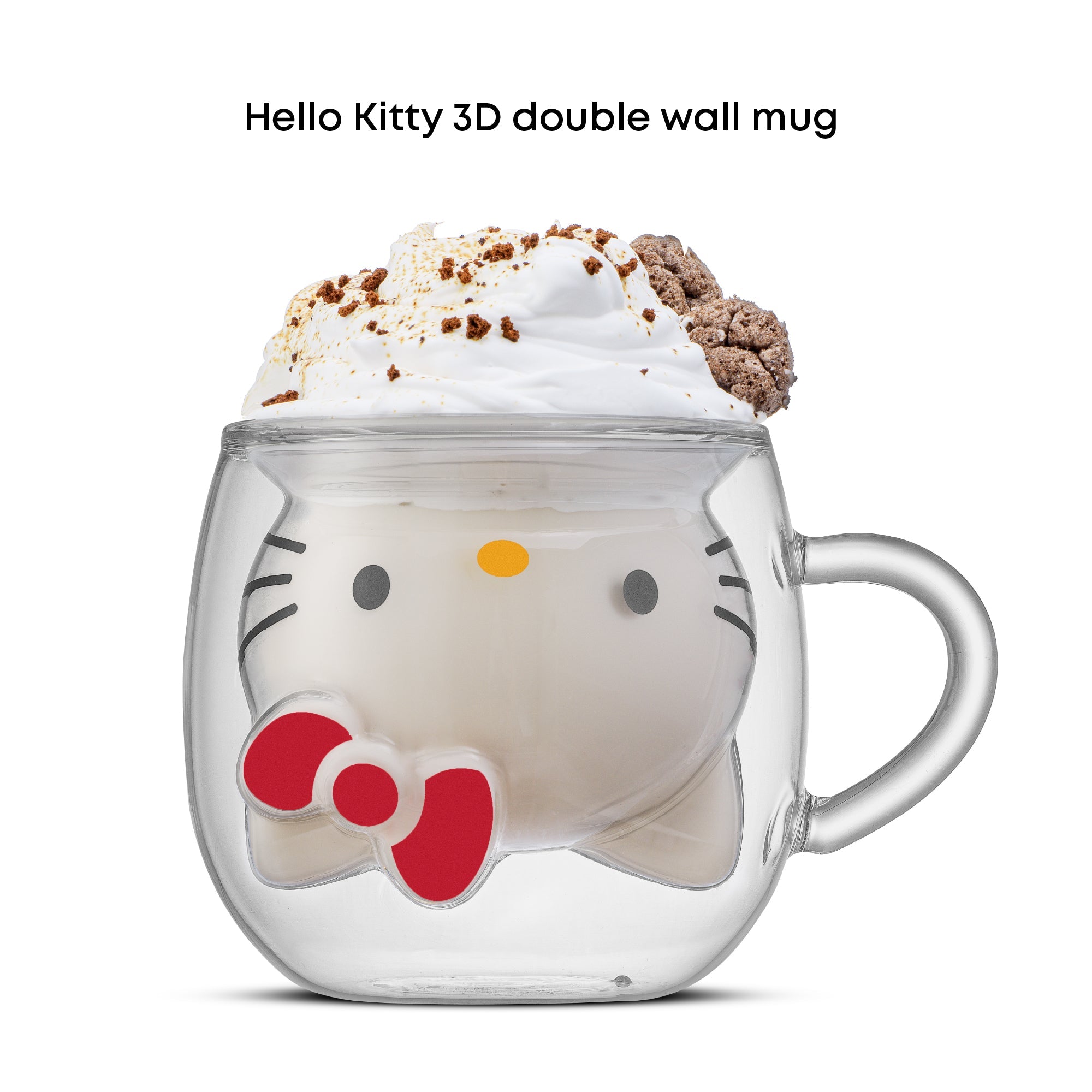 Hello Kitty 3D Double Wall Espresso Glass - 图片 3
