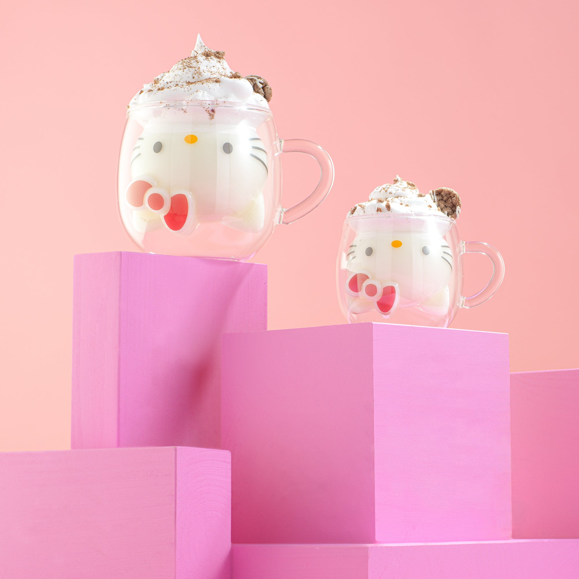 Hello Kitty 3D Double Wall Espresso Glass - 图片 2