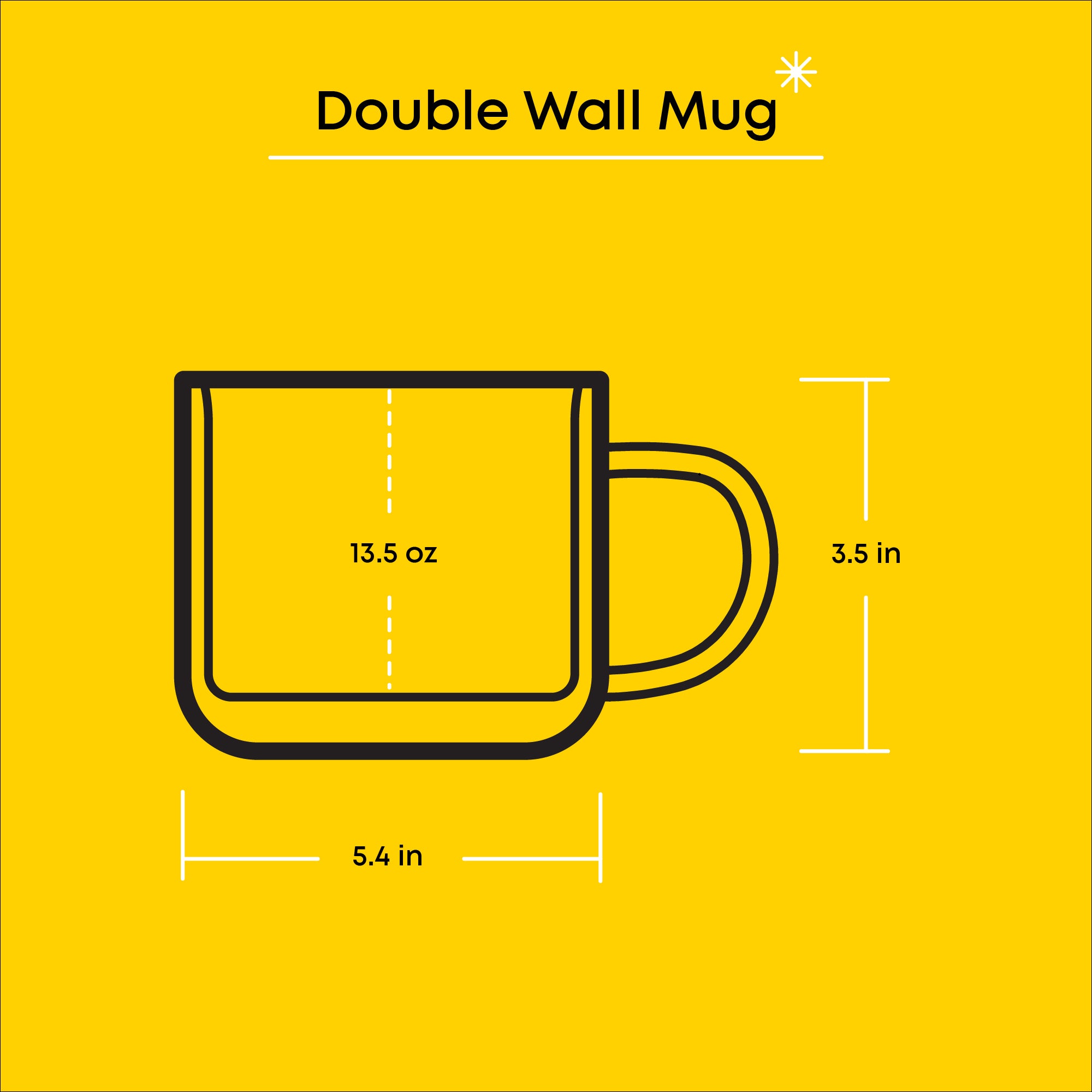Kuromi Double Wall Coffee Mug - 图片 5