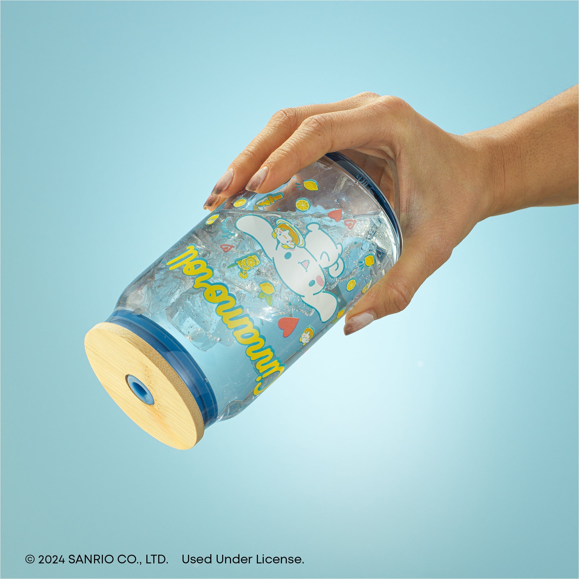 Cinnamoroll Favorite Flavor Lidded Glass Tumbler - 图片 11