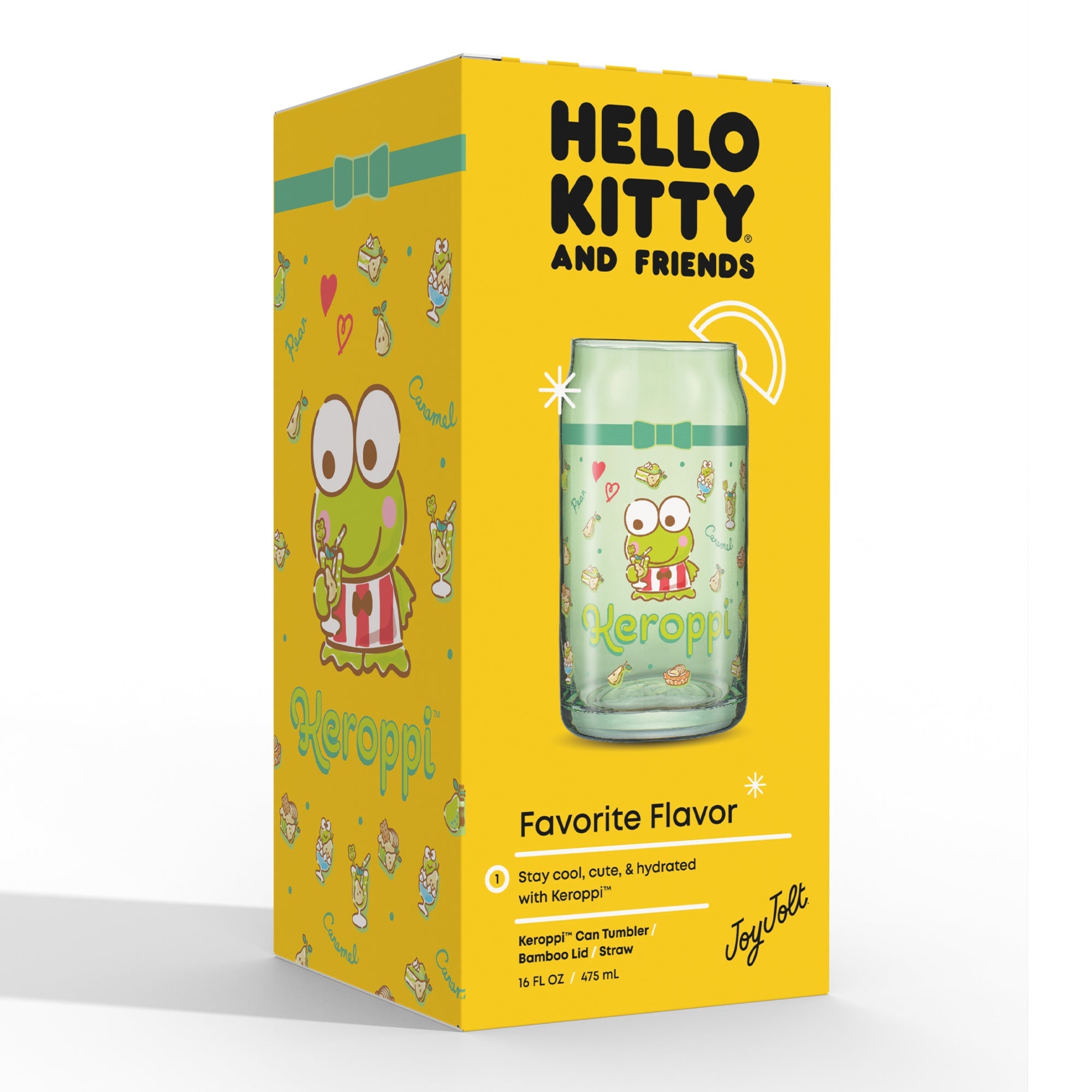 Keroppi Favorite Flavor Lidded Glass Tumbler - 图片 10