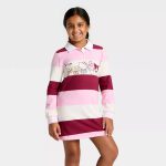 Hello Kitty and Friends Girls Striped Rugby Dress
