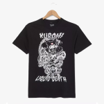 Kuromi x Liquid Death Tonal Portrait T-Shirt (Black)