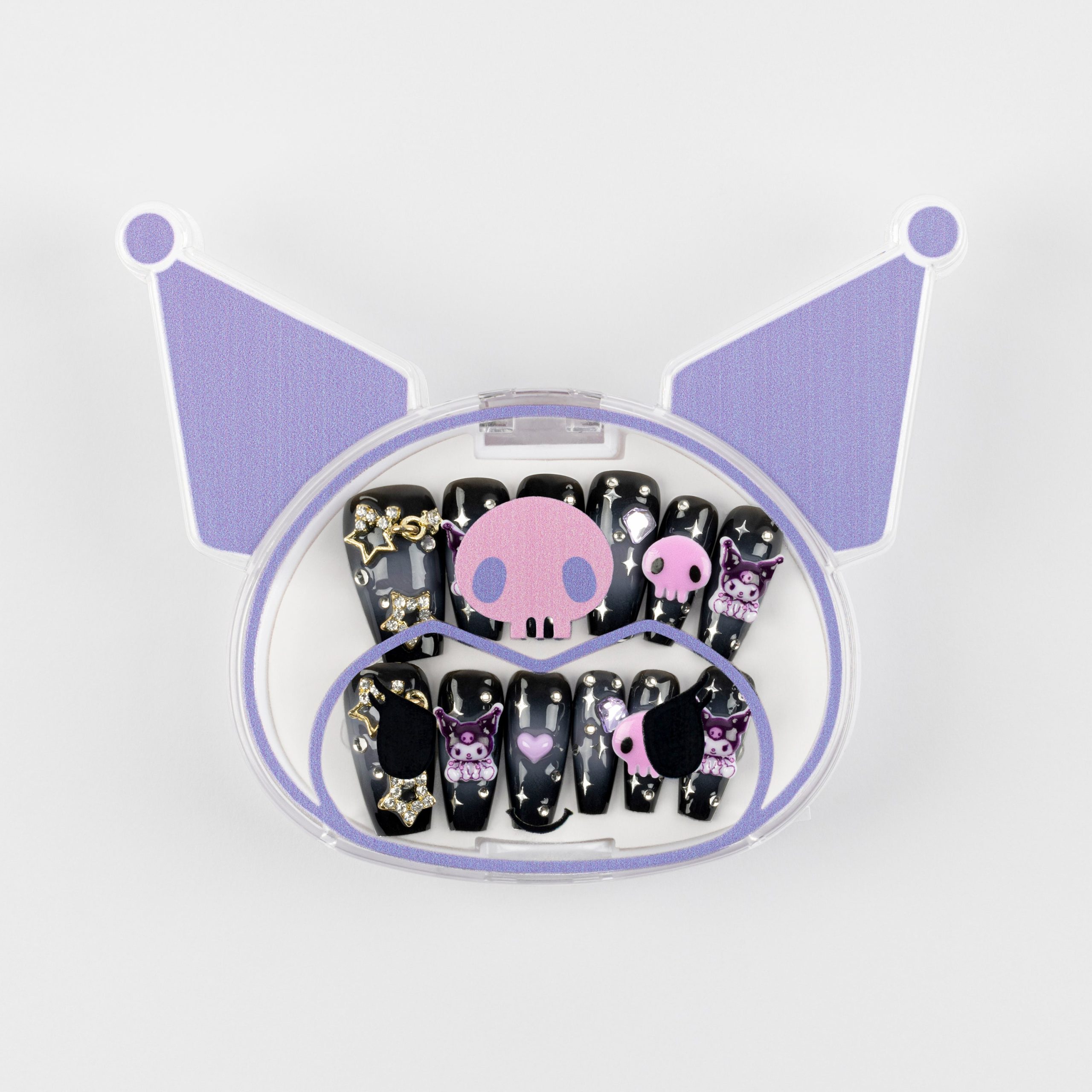 Kuromi x 3H Nails 3D Press-On Nails (Long)
