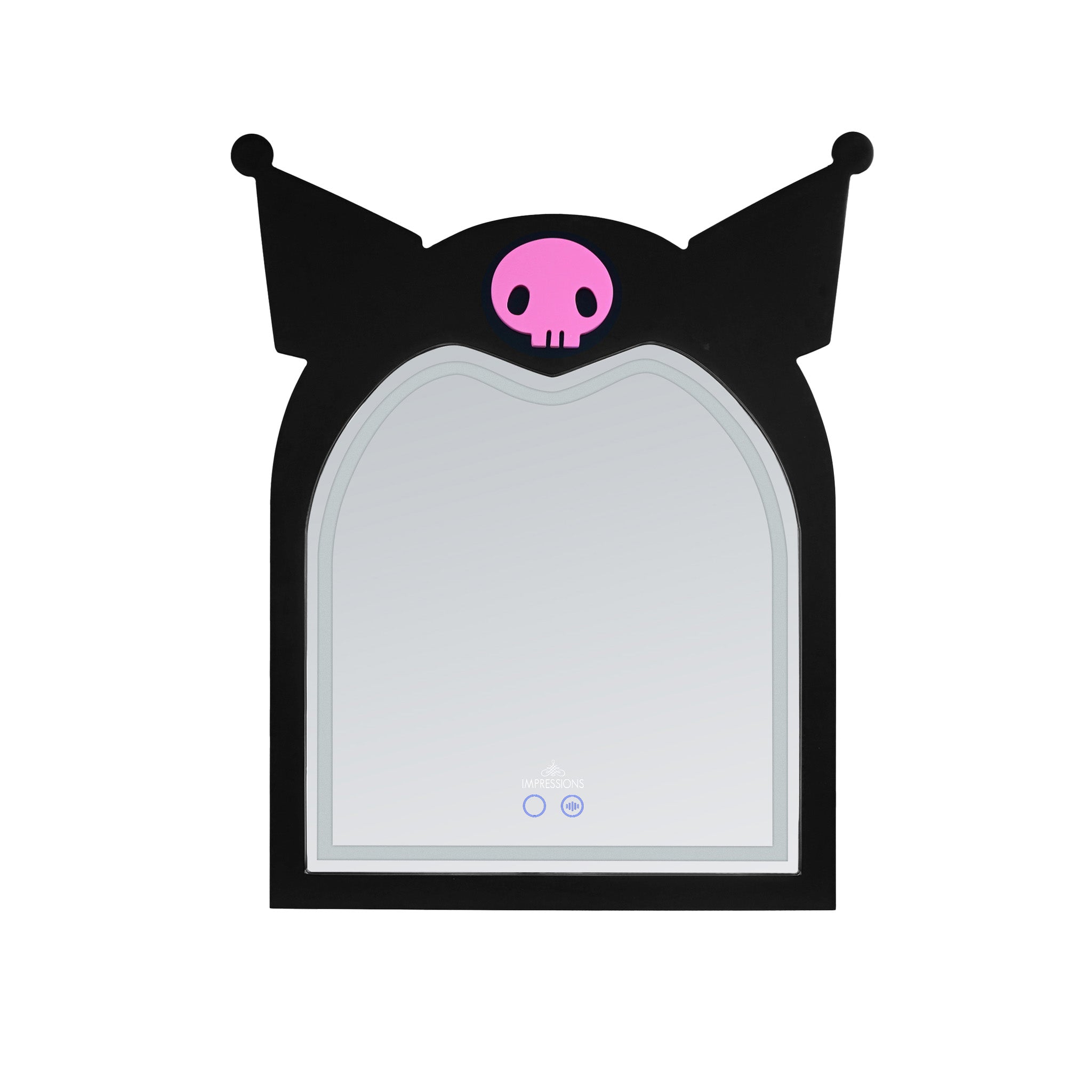 Kuromi x Impressions Vanity Arch RGB Tabletop Mirror - 图片 6