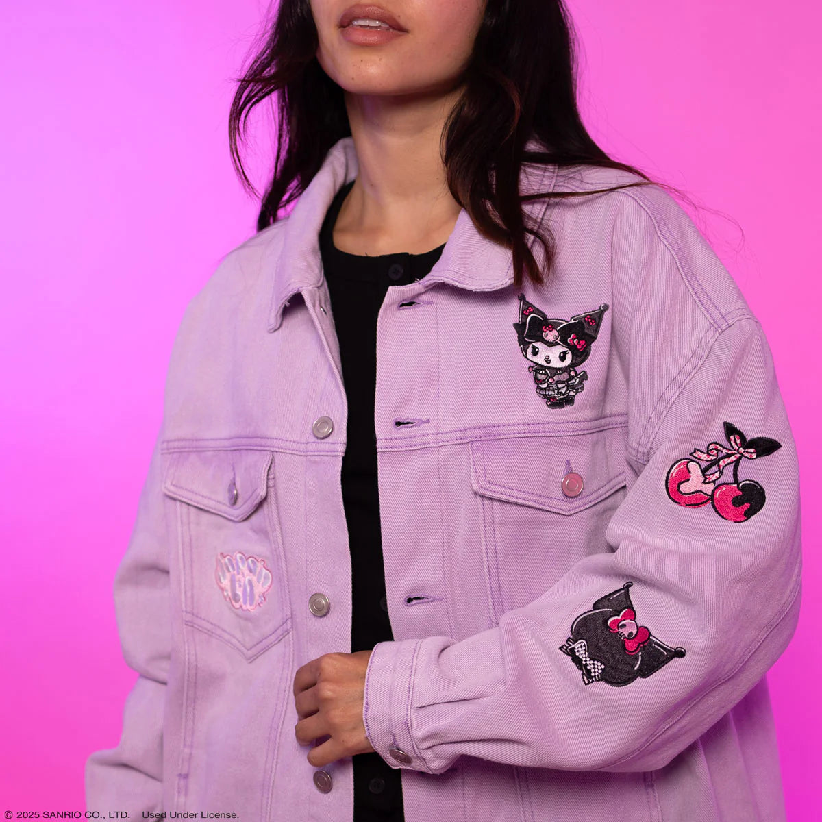 Kuromi JapanLA 20th Anniversary Denim Jacket - 图片 3