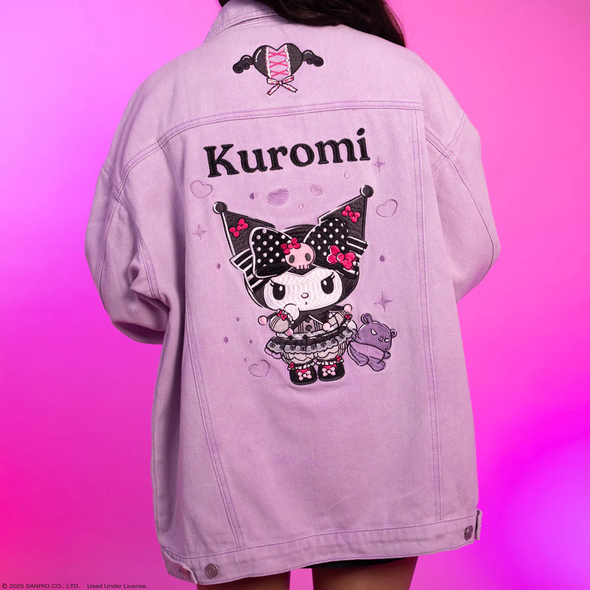 Kuromi JapanLA 20th Anniversary Denim Jacket - 图片 2