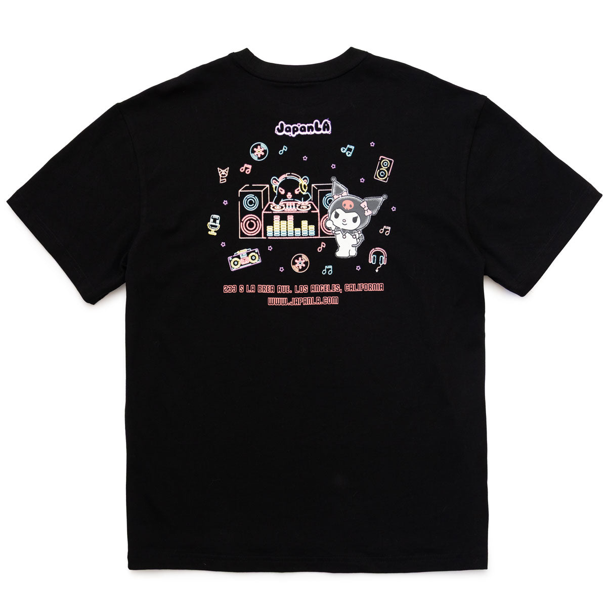 Kuromi x JapanLA Glow-In-The-Dark Anniversary Party Tee - 图片 6