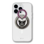 Kuromi x Sonix Rhinestone Magnetic Ring