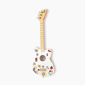 Hello Kitty x Loog Kids Mini Acoustic Guitar (White)