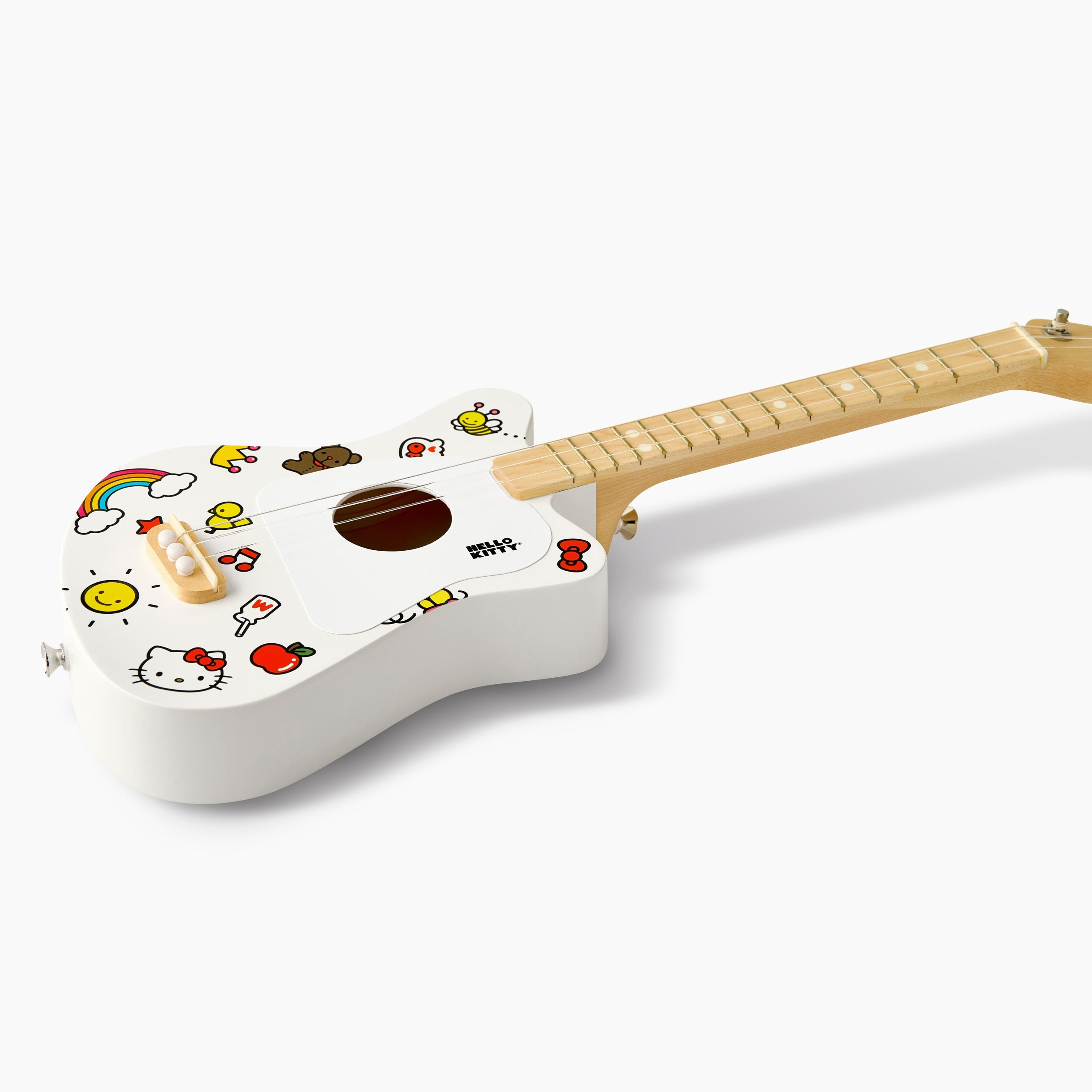 Hello Kitty x Loog Kids Mini Acoustic Guitar (White) - 图片 3