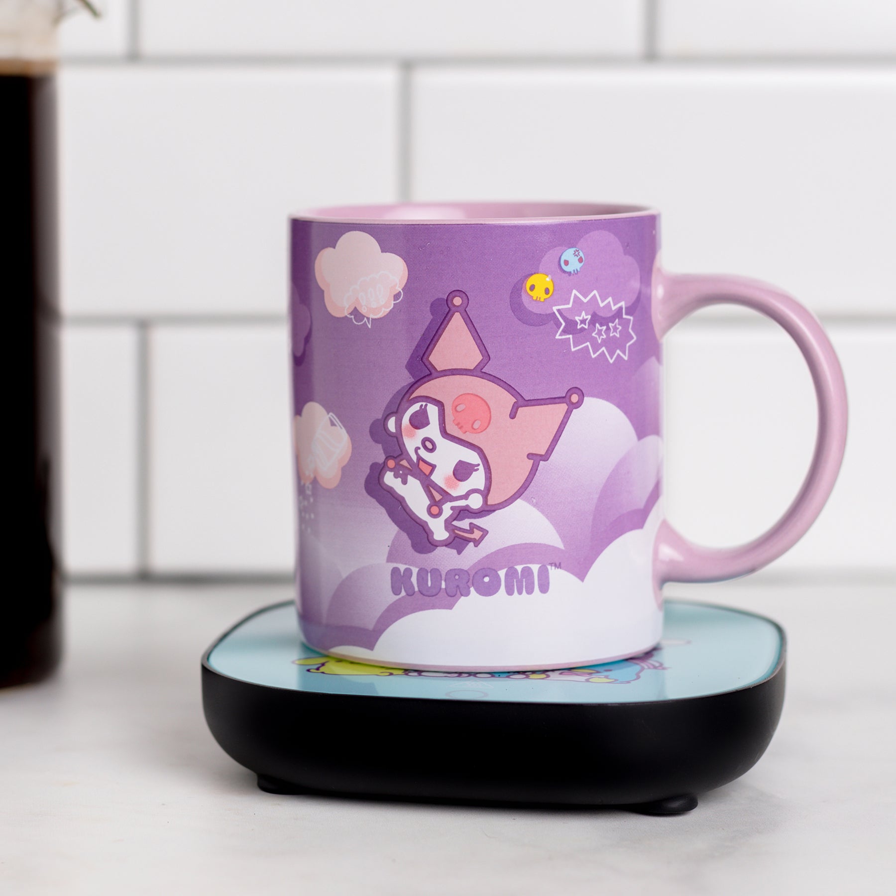 Kuromi Coffee Mug & Warmer Set - 图片 5