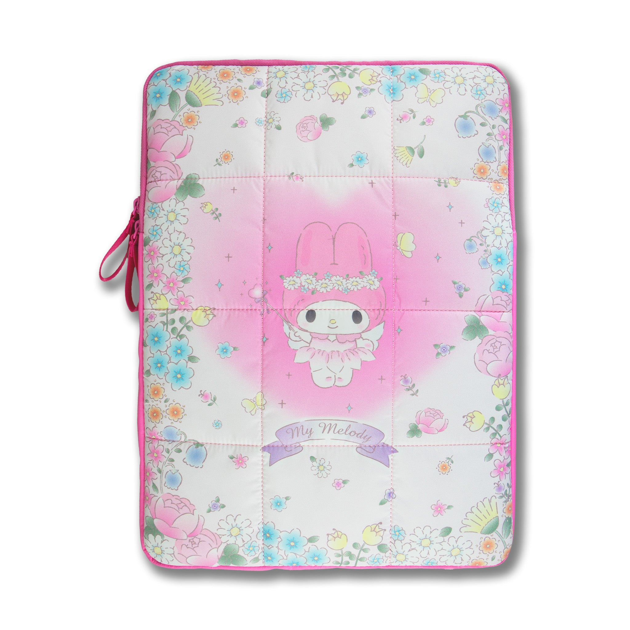 My Melody x Sonix Fairy 50th Anniv. Puffy Laptop Sleeve