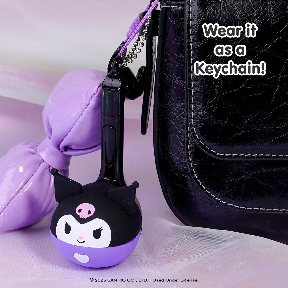 Kuromi Mini Otamatone Melody Charm - 图片 4