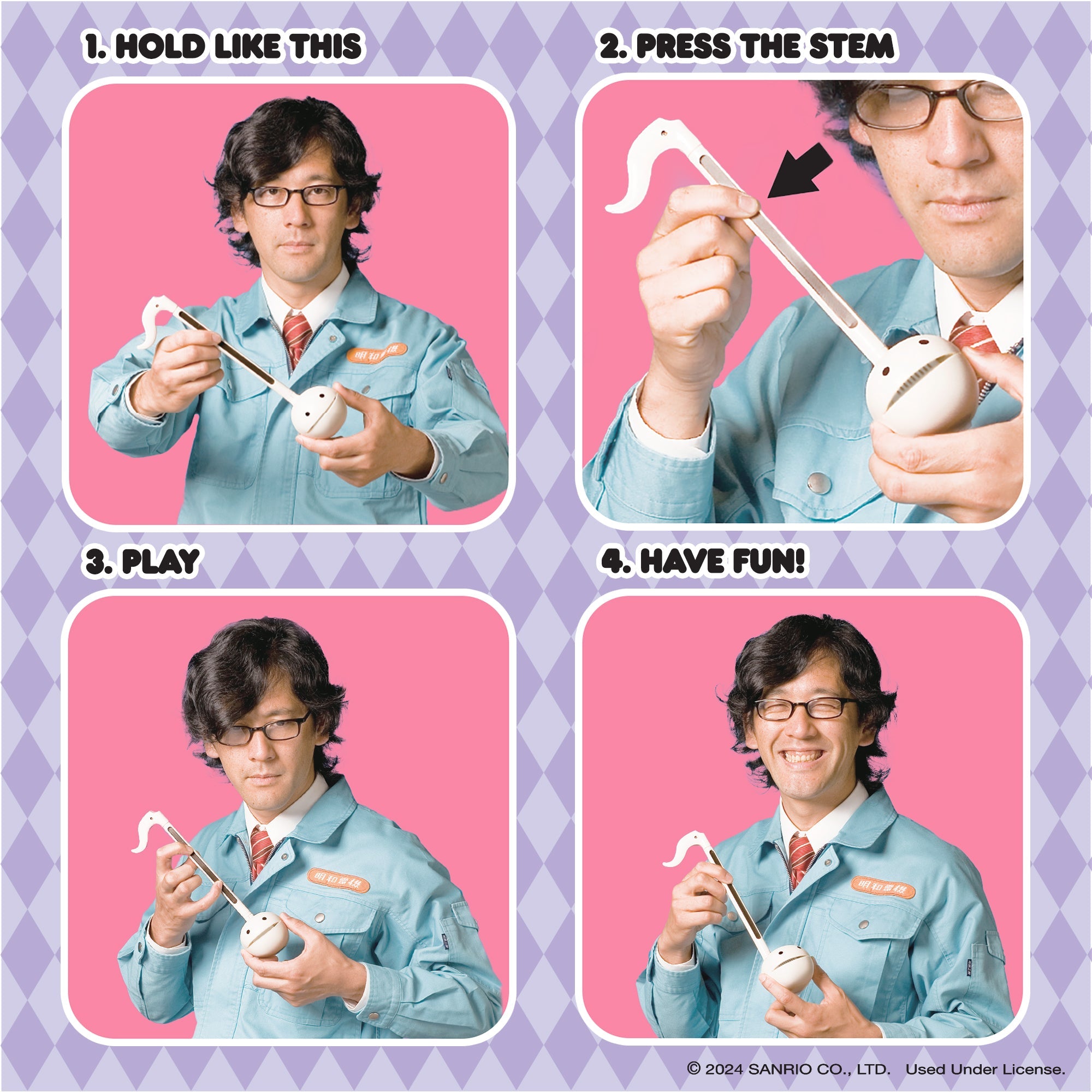 Kuromi Otamatone Musical Toy - 图片 3